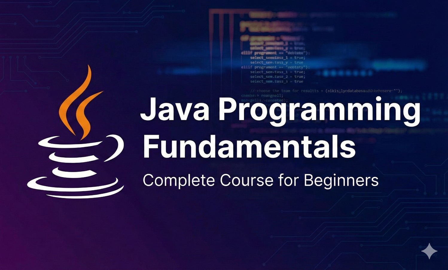 Java Programming and Fundamentals